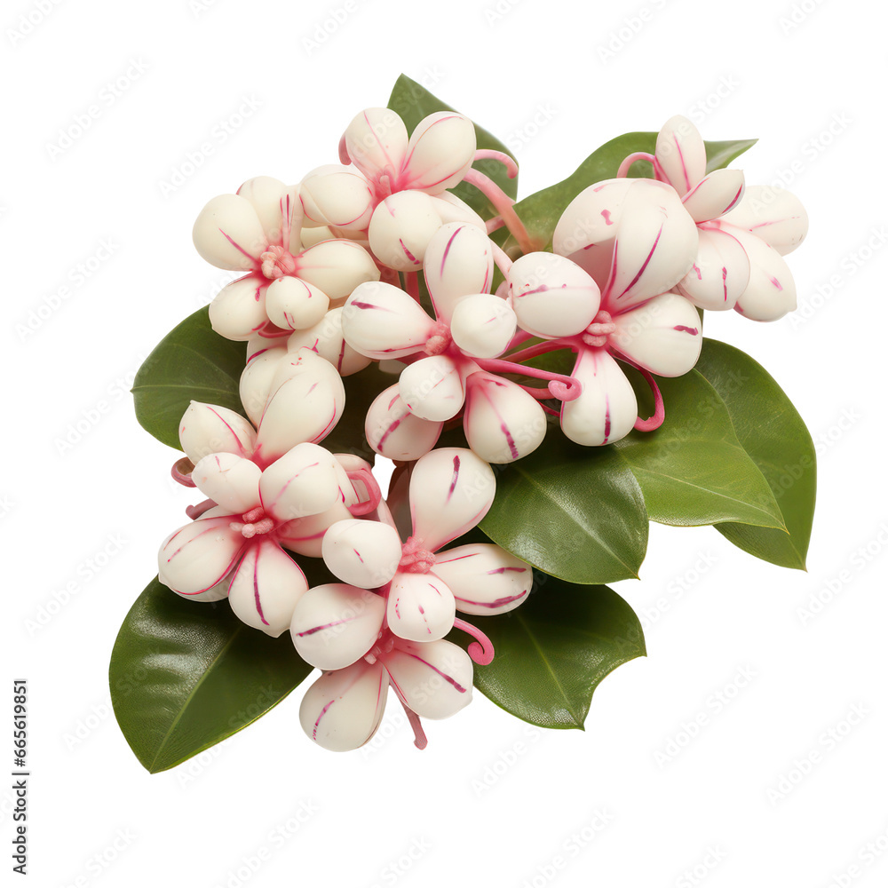 Wax Plant (Hoya carnosa) object isolated png. Stock Illustration