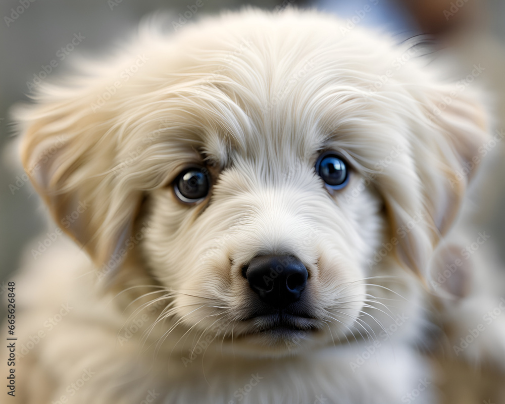 かわいい未来の犬、カッコいいペット