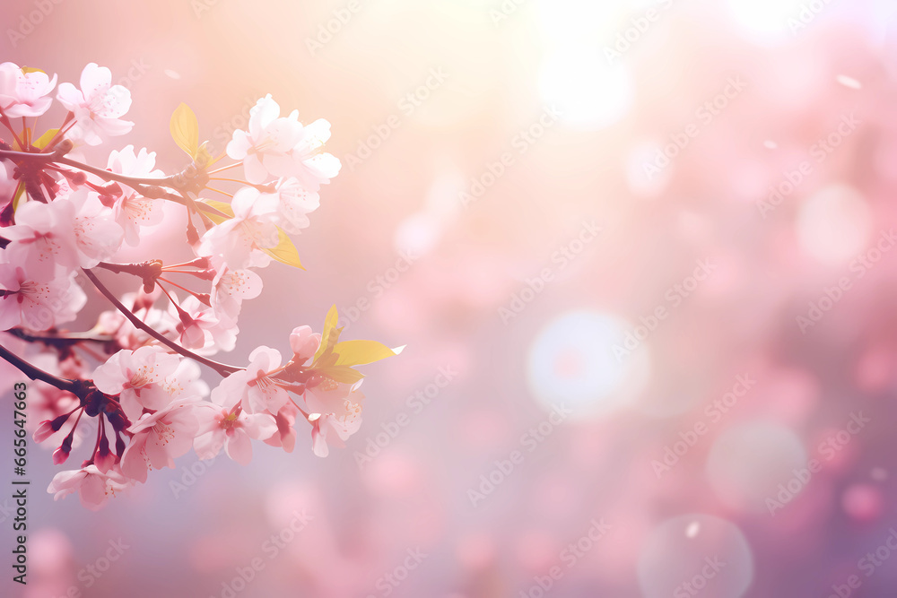 Spring breeze bokeh Spring breeze bokeh