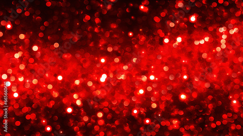 Red sparkle glitter background. Glittering sequins wall.