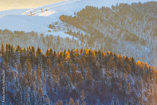 Obraz na płótnie Mount Grappa in Italy w salonie