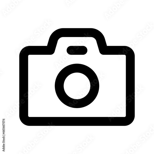 camera line icon