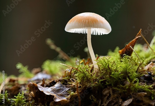 Hemimycena species mairei.