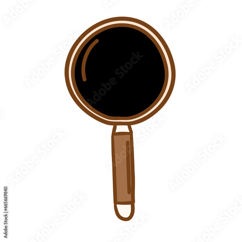 labtools_lab equipment_laboratoty_magnifying glass_svg file