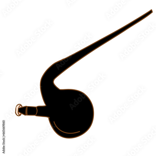 labtools_lab equipment_laboratoty_retort flask_color_svg file