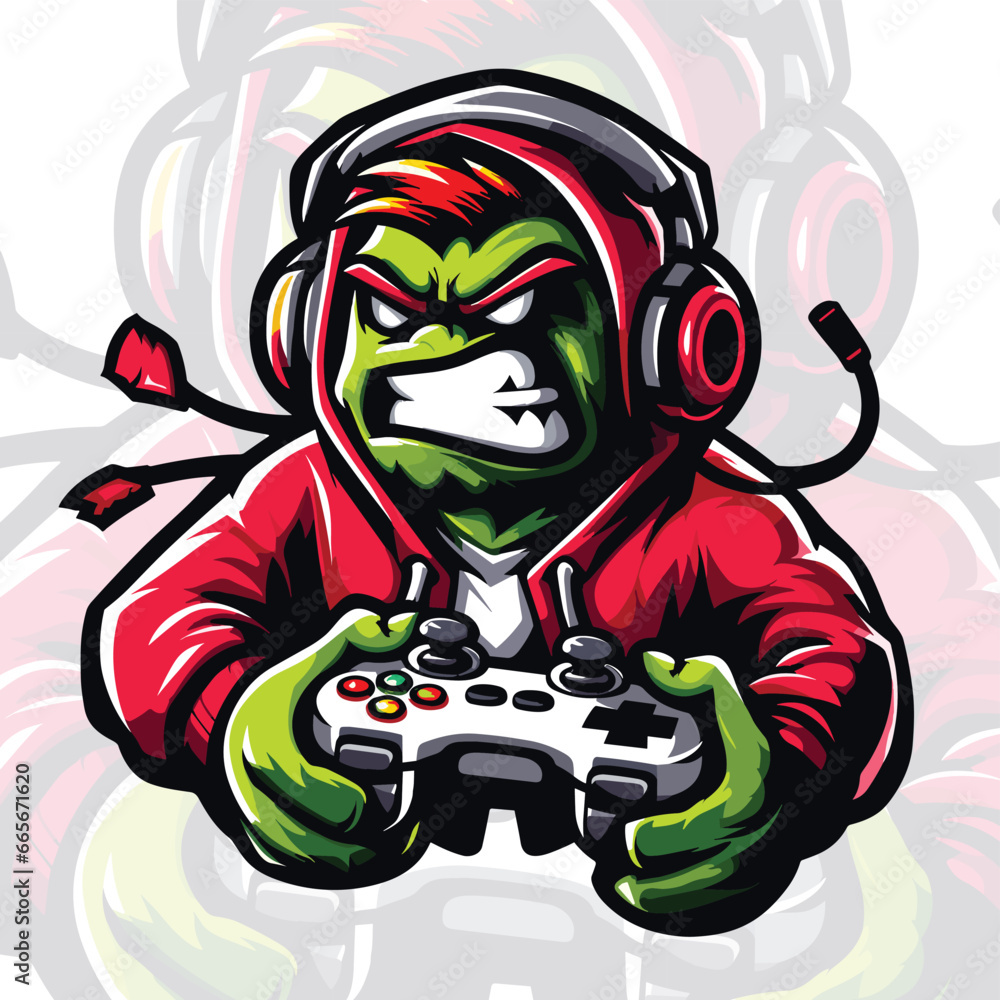 Gaming Mascot Logo Design Gaming Mascot Logo Design