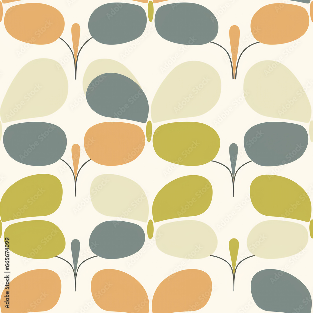 Seamless pattern with abstract leaves. Clean and simple graphic art based on plant motifs. These patterns are made repetitive with a limited choice of colors.
Seamless pattern with abstract leaves. Clean and simple graphic art based on plant motifs. These patterns are made repetitive with a limited choice of colors.