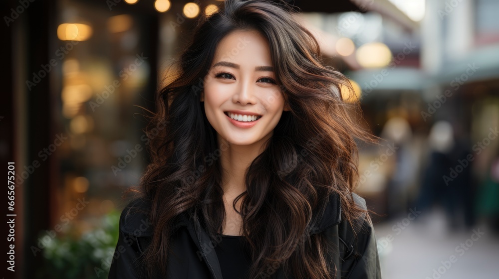 Attractive Young Smiling Asian Woman Outdoors , Background Image , Beautiful Women, Hd Attractive Young Smiling Asian Woman Outdoors , Background Image , Beautiful Women, Hd