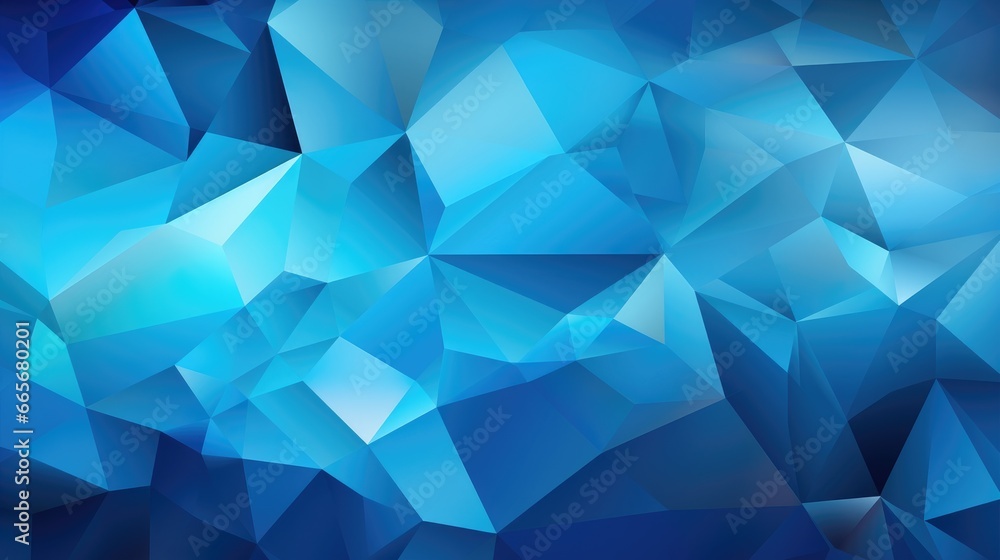 Blue gradient abstract polygon background Blue gradient abstract polygon background