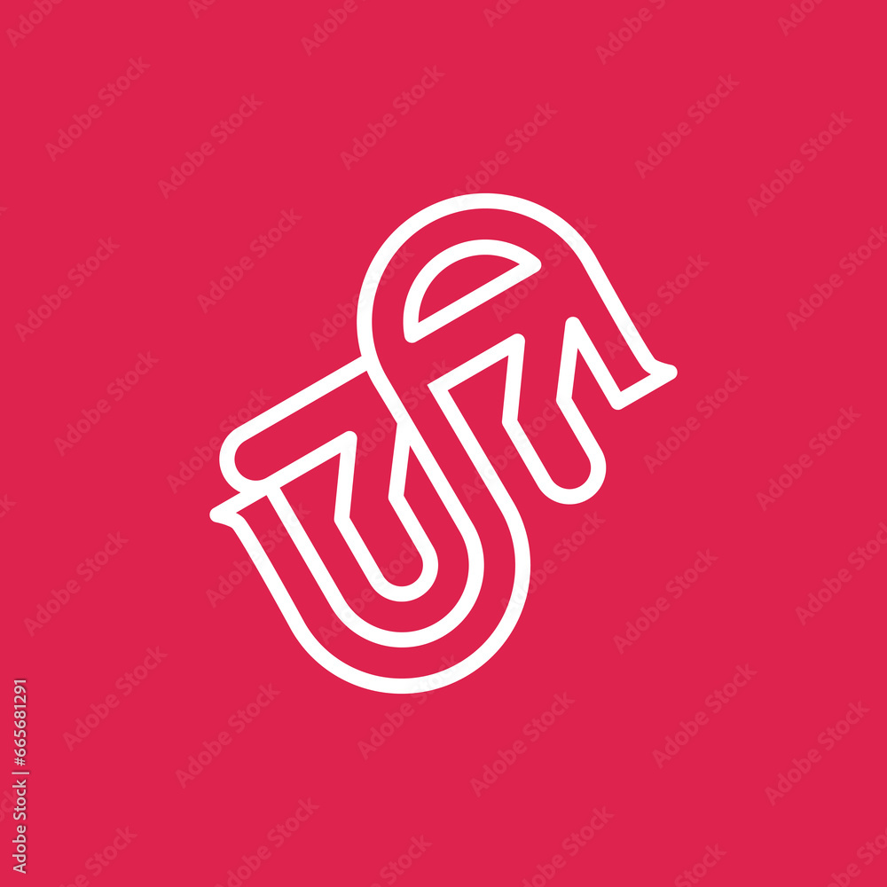 the logo consists of the letter S and number 77 combined. Outline and elegant. the logo consists of the letter S and number 77 combined. Outline and elegant.