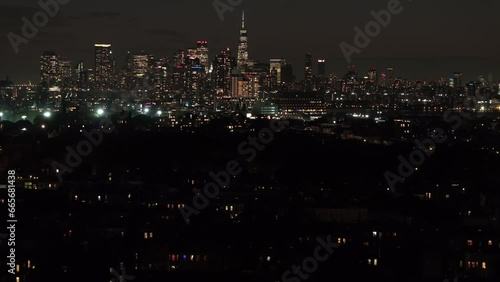 Wallpaper Mural New York City after dark Torontodigital.ca