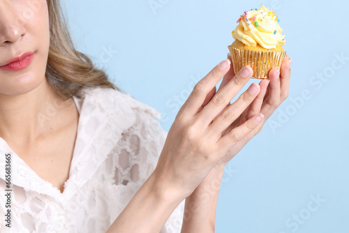 Hand with Dessert