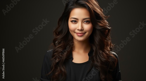 Portrait Happy Asian Woman Smiling Posing Confident, Background Image , Beautiful Women, Hd © ACE STEEL D