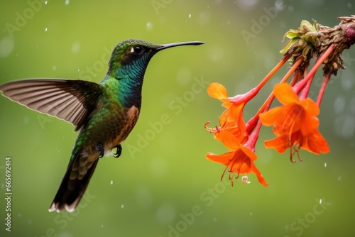 Hummingbird in Costa Rica. © Ahasanara