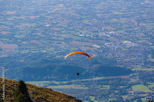 Paragliding in Mount Grappa