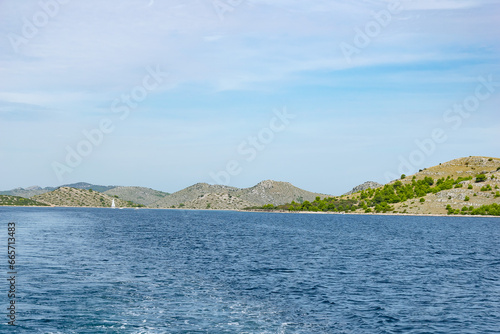 Croatian island in the Adriatic sea