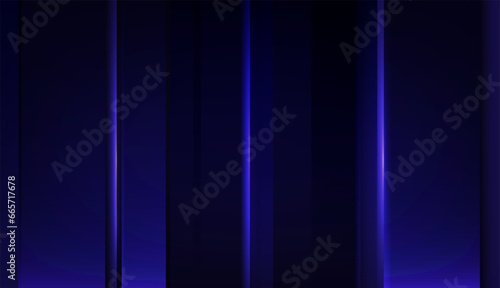 Blue abstract background with lighting silhouette shadow.
