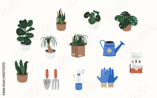 Plant Business Illustration