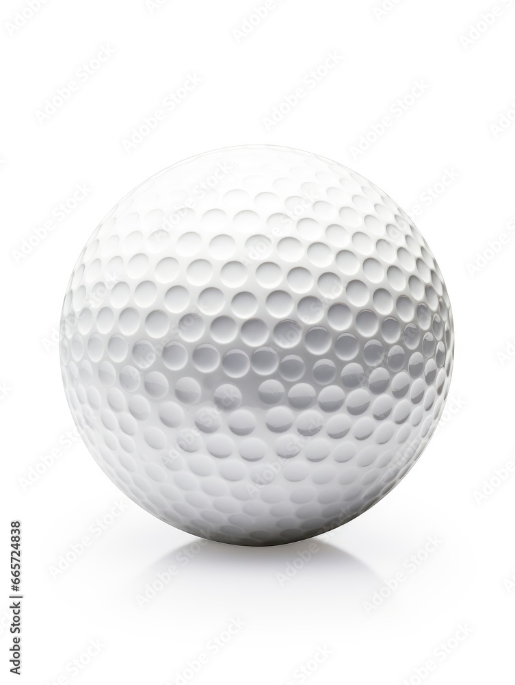 Golf ball isolated on white background Golf ball isolated on white background
