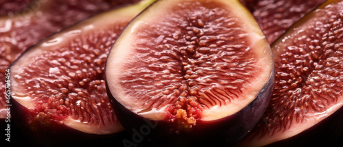 Detailed macro shot of a figs surface.