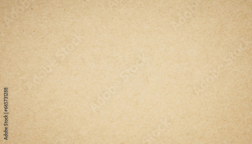 A blank beige paper texture background, Light brown kraft paper texture background