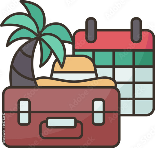 vacation  icon