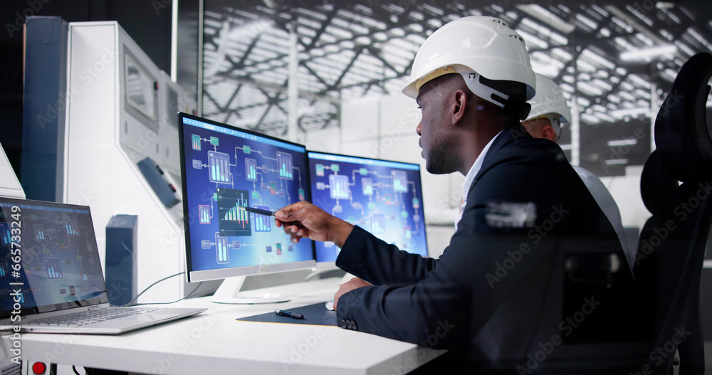 Industrial Data Automation System On Computer Industrial Data Automation System On Computer