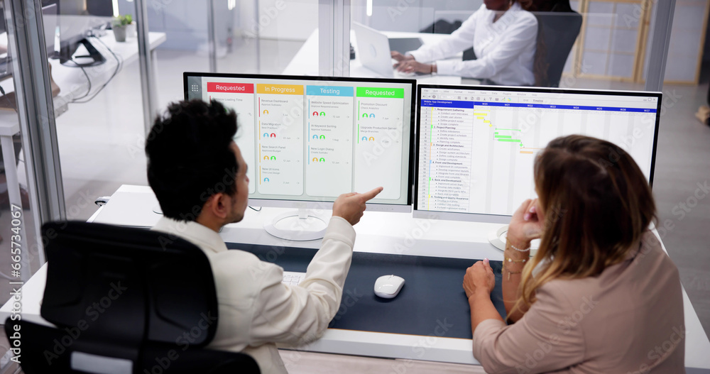 Agile Scrum Management And Kanban Schedule Agile Scrum Management And Kanban Schedule