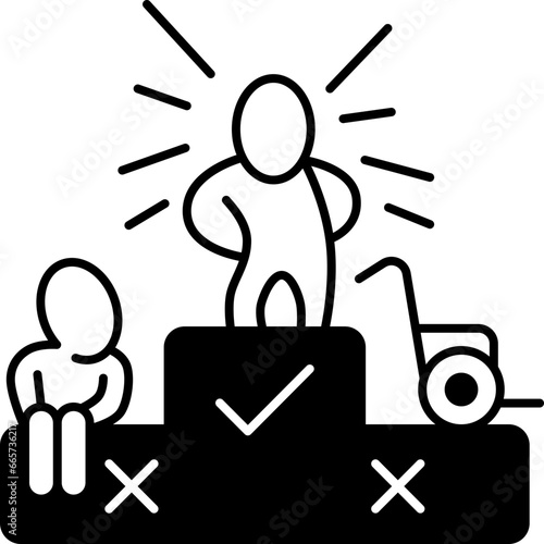 discrimination  icon