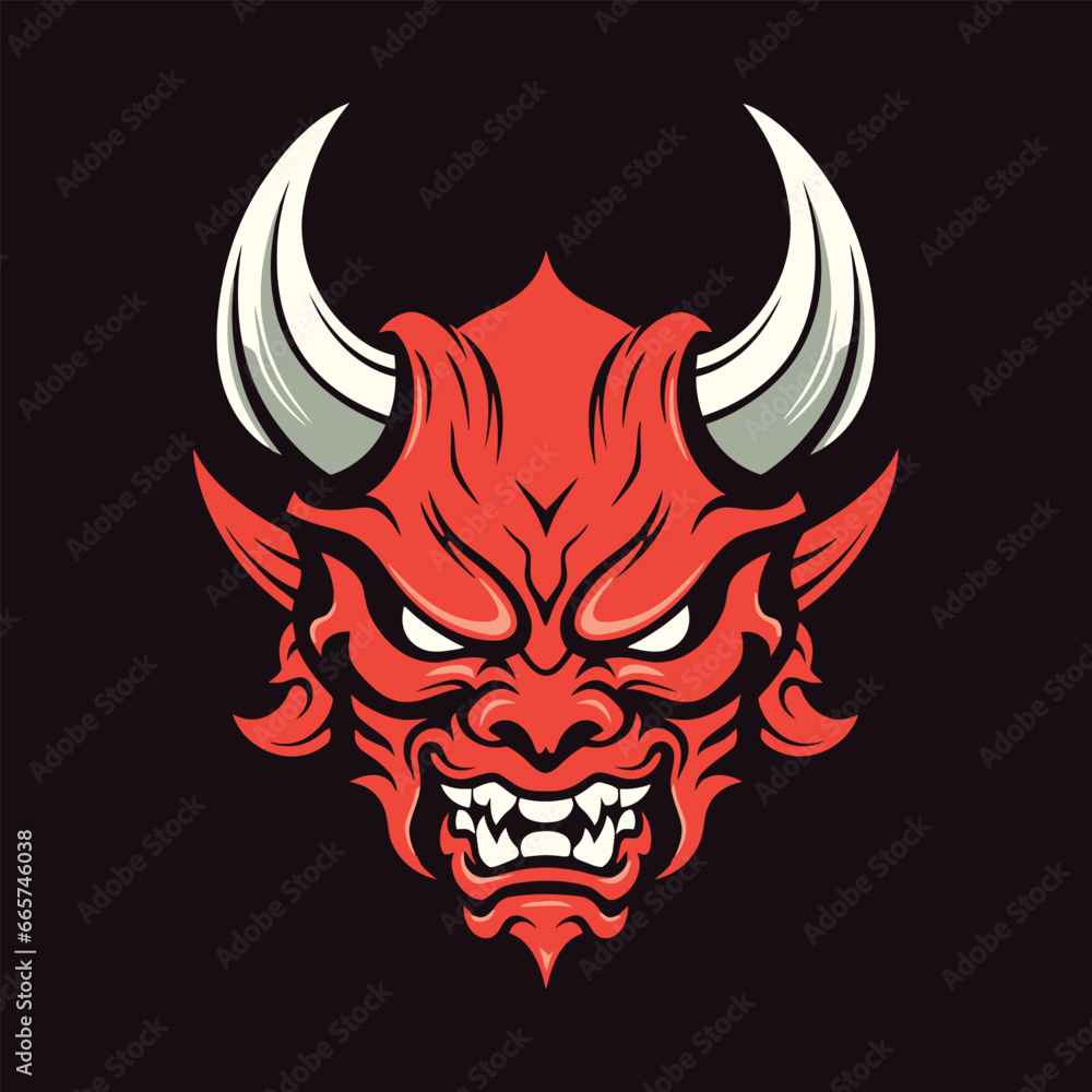 Demon Devil Mascot And Esport Logo Demon Devil Mascot And Esport Logo