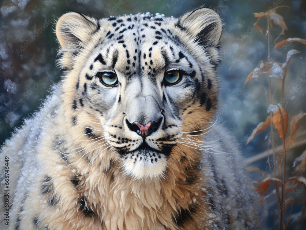 Obraz premium white bengal tiger