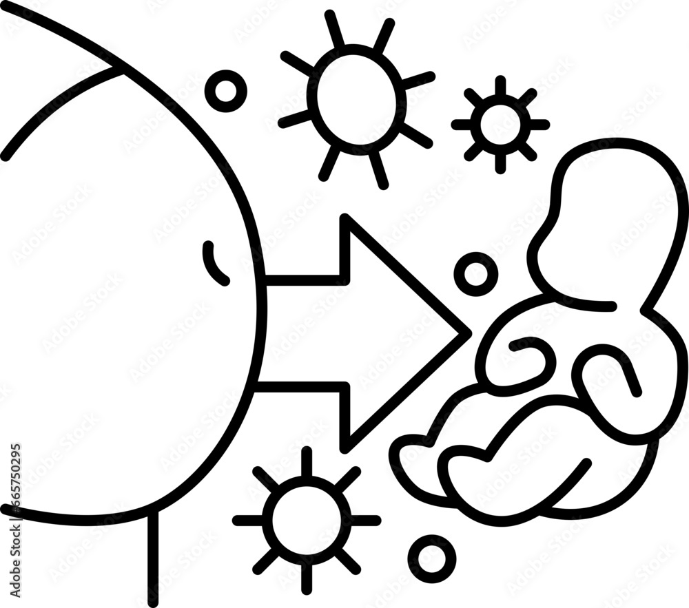 Fototapeta premium mother icon