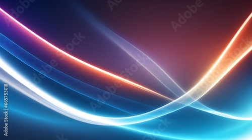 flowing light Background