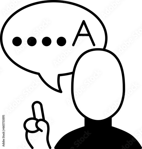 speech  icon