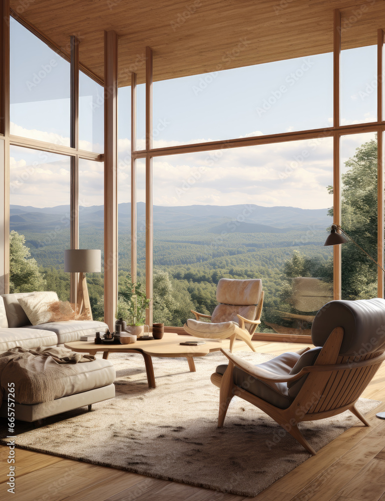 25 Penthouse Design Ideas To Inspire Your Dream Home - Contemporary Penthouse Apartment With High Ceilings And Unique Design And Art And Design And Art