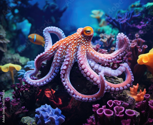 octopus in aquarium © Infinite Shoreline