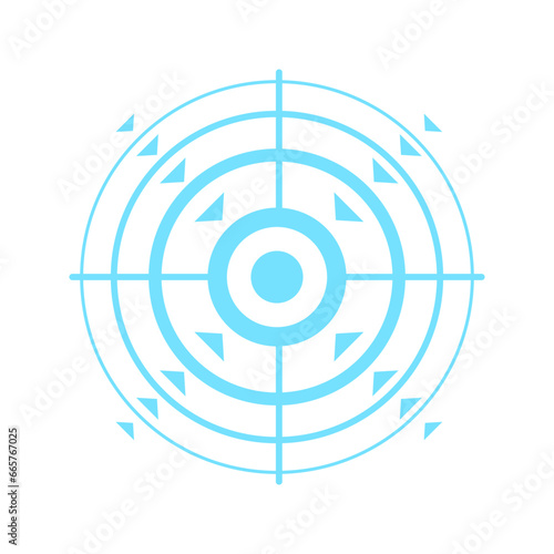 Blue rings. Sound wave wallpaper. Radio station signal. Circle spin vector background. Target Line texture.