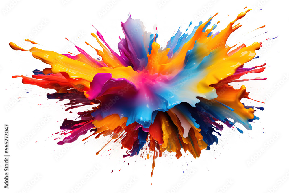 colorful splashes colorful splashes