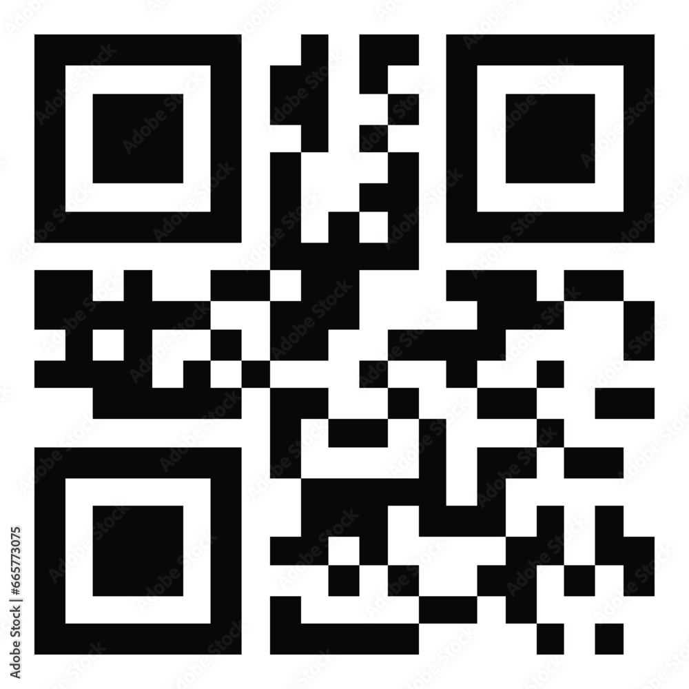 Qr Code Flat Icon Isolated On White Background Qr Code Flat Icon Isolated On White Background