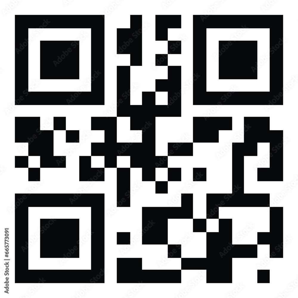 Qr Code Flat Icon Isolated On White Background Qr Code Flat Icon Isolated On White Background