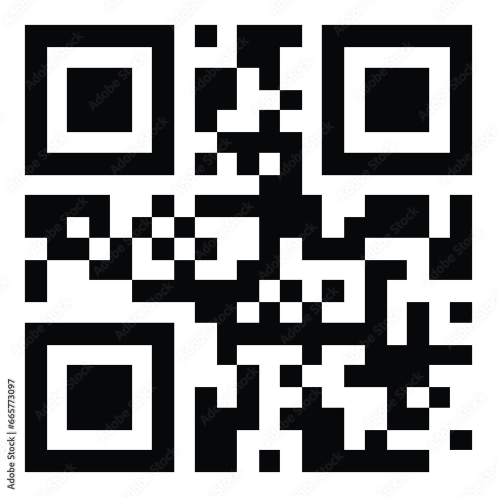 Qr Code Flat Icon Isolated On White Background Qr Code Flat Icon Isolated On White Background