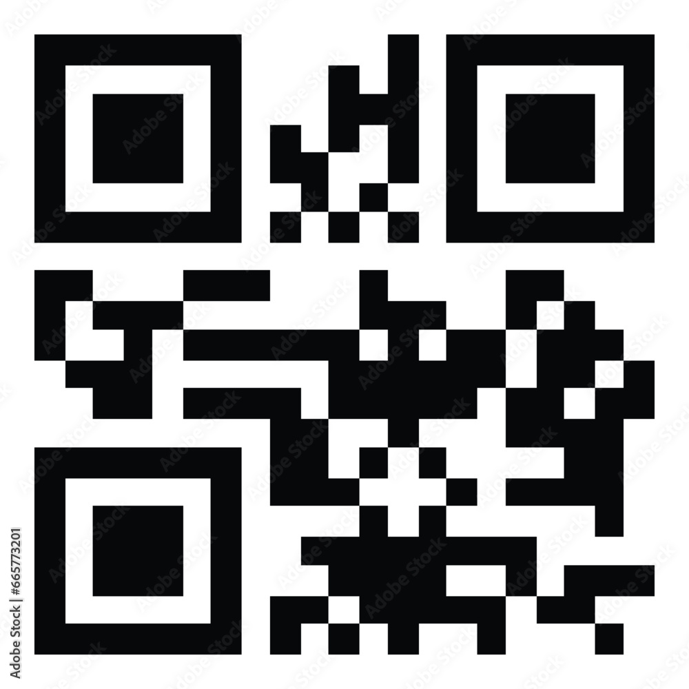 Qr Code Flat Icon Isolated On White Background Qr Code Flat Icon Isolated On White Background