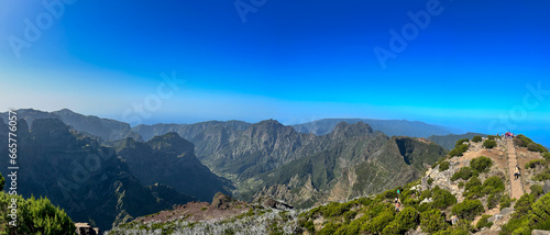 Breathtaking Views from Pico Ruivo Trail, Madeira Island