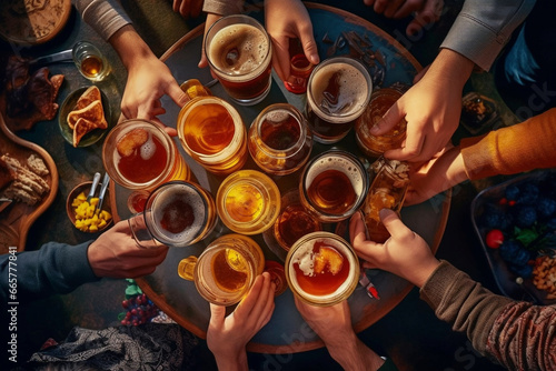 International beer day. an annual holiday held on first Friday in August. To get together with friends and enjoy taste of beer. celebrating beers of all nations together on same day.