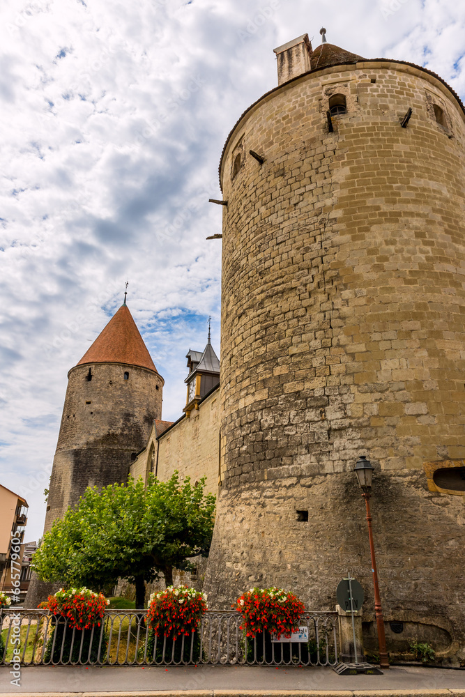 Le Château d’Yverdon-les-Bains en Suisse