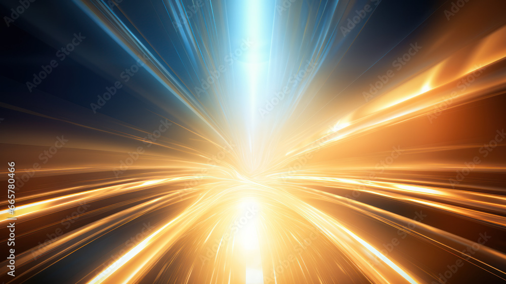 Silver and Gold Tunnel of Light Silver and Gold Tunnel of Light