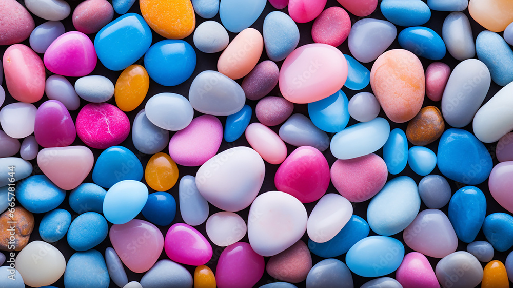 Multicolored stones Multicolored stones