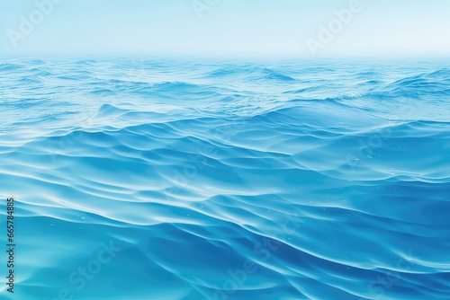 Aigenerated Image Of Softly Blurred Blue Water