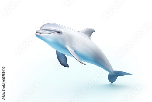 Adorable Dolphin Underwater