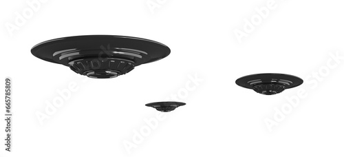 ufo ship, 3d render © neurostructure